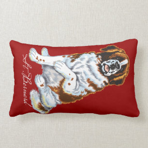 Coussin Rectangle saint bernard