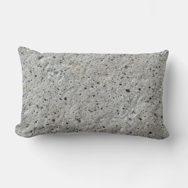 Coussin Rectangle Salissures grises (Recto)