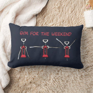 Coussin Rectangle Salle de sport pour le week-end