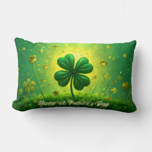 Coussin Rectangle Salutations pour la Saint Patrick's Day