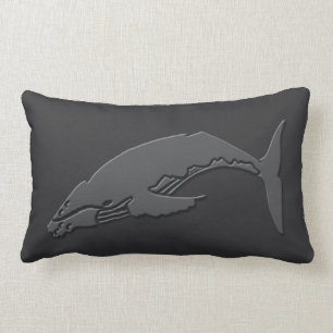 Coussin Rectangle Sauvez les baleines #3