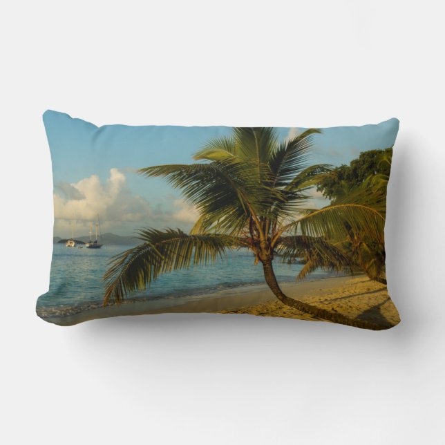 Coussin Rectangle Scène de plage (Recto)