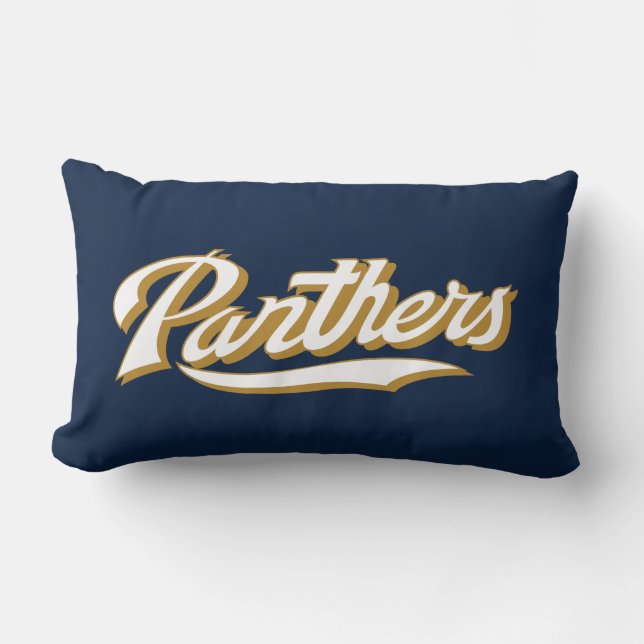 Coussin Rectangle Script de Panthers FIU (Recto)