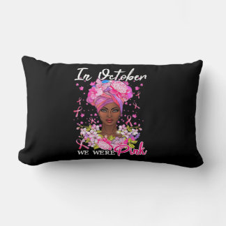 Coussin Rectangle Sensibilisation Au Cancer Du Sein En Octobre Nous 