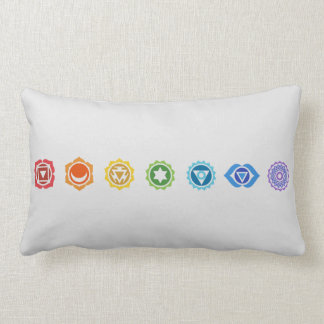 Coussin Rectangle Sept Chakras