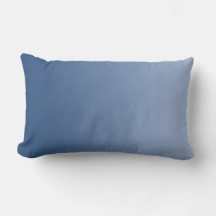 Coussin Rectangle SEULEMENT dégradés de COULEUR - bleu + rouge amour
