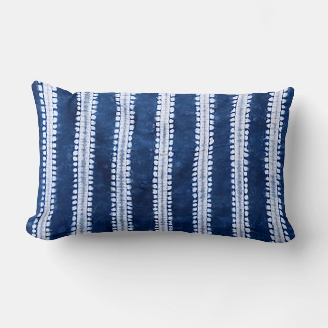 Coussin Rectangle Shibori (Recto)