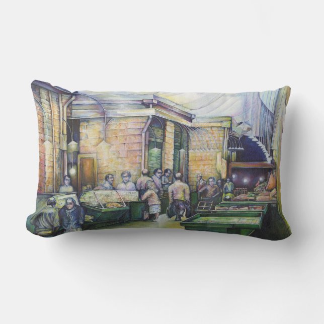 Coussin Rectangle Si L'Art Refuse La Forme, Alors Grace La Fournira (Recto)