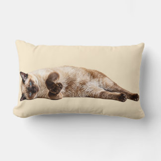 Coussin Rectangle Siamese Cozy Cat