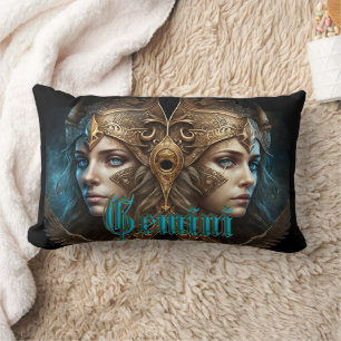 Coussin Rectangle Signe du zodiaque Gémeaux