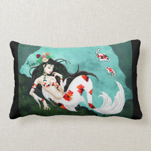Coussin Rectangle Sirène de Koi