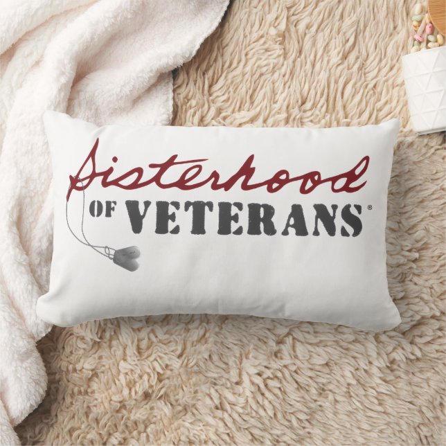 Coussin Rectangle Sisters of Veterans Military Pride Design (Couverture)