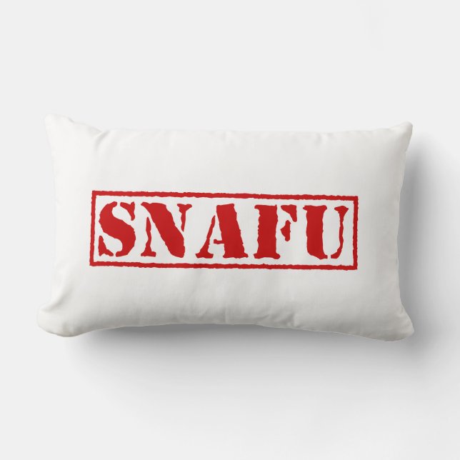 COUSSIN RECTANGLE SNAFU (Recto)