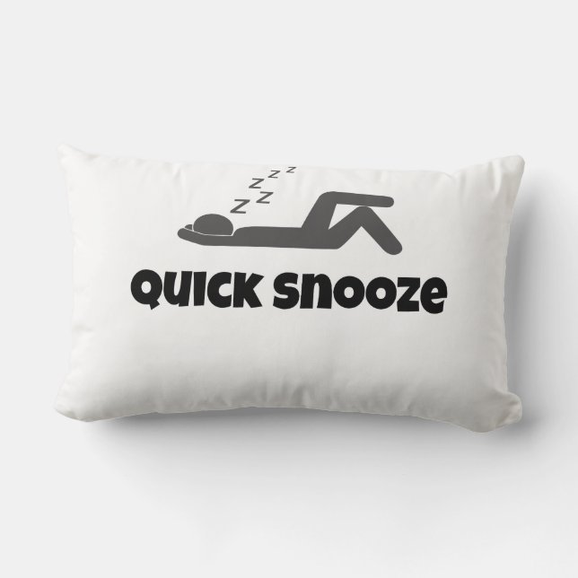 Coussin Rectangle Snooze Rapide (Verso)