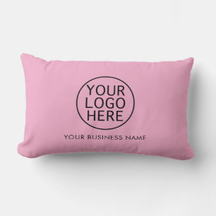 Coussin Rectangle Société de logo d'entreprise moderne nom personnal