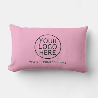 Coussin Rectangle Société de logo d'entreprise moderne nom personnal