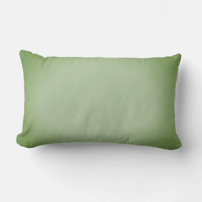 Coussin Rectangle Solid Jade Green Celadon  (Recto)