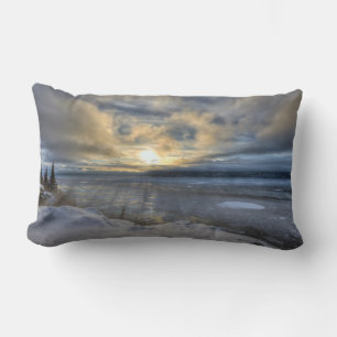 Coussin Rectangle Solstice d'hiver Turnagain Arme