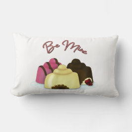 Coussin Rectangle Soyez le bonbon de la Saint-Valentin