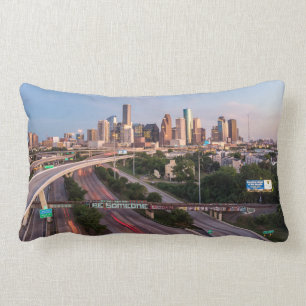 Coussin Rectangle Soyez quelqu'un à Houston, Texas
