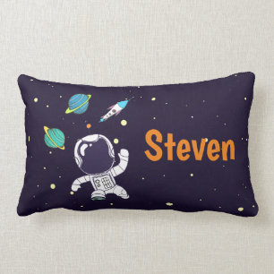 Coussin Rectangle Spaceman Explorant L'Espace