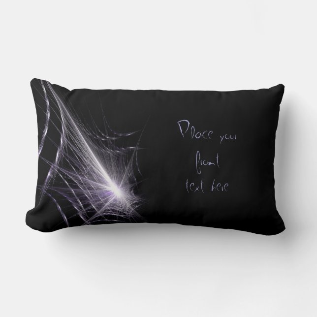 Coussin Rectangle Spider Web (Recto)