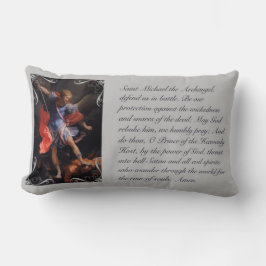Coussin Rectangle St. Michael, l'oreiller de prière d'archange