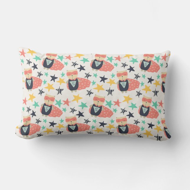 Coussin Rectangle Star Super Hero (Recto)