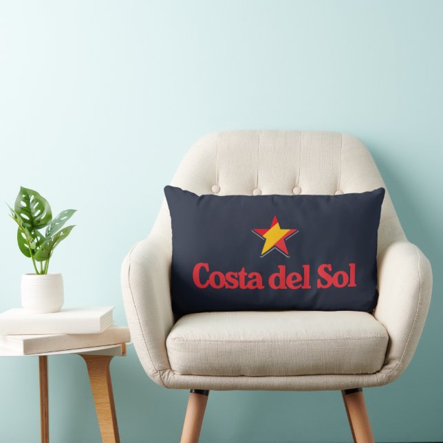 Coussin Rectangle Stars of Spain – Costa del Sol (Chaise)