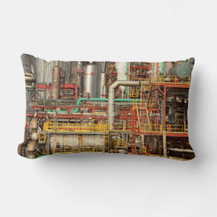 Coussin Rectangle Steampunk - Illusion industrielle