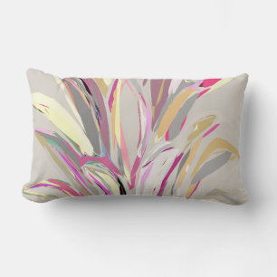 Coussin Rectangle Style d'art vectoriel Plante tropical Abstrait