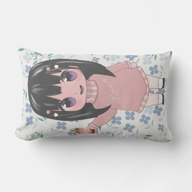 Coussin Rectangle style dessin animé (Recto)