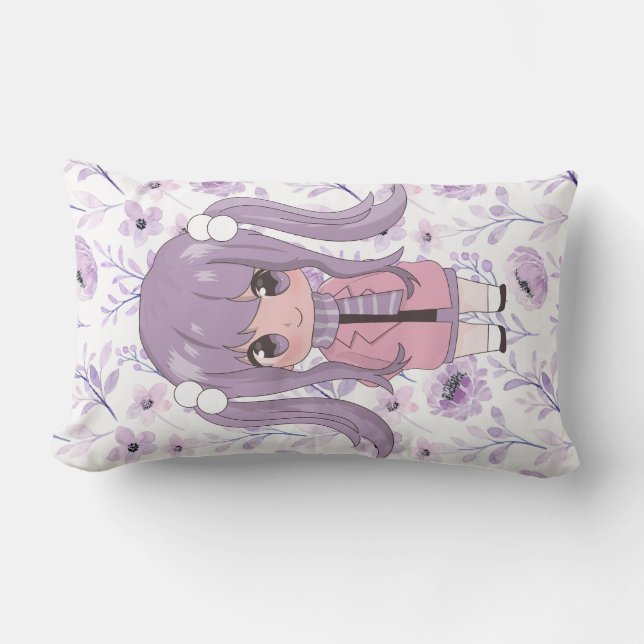 Coussin Rectangle style dessin animé (Recto)