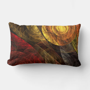 Coussin Rectangle Sun Flower Floral Moderne Art Motif Abstrait