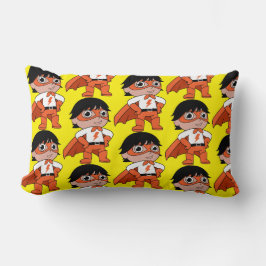 Coussin Rectangle Super Boy Action Hero