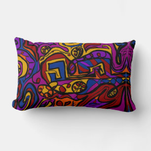 Coussin Rectangle Sur le mur