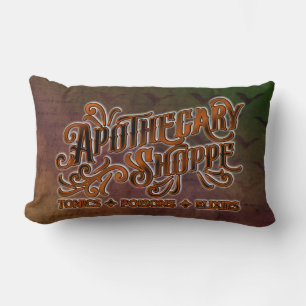 Coussin Rectangle Symbole gothique d'Halloween Shoppe