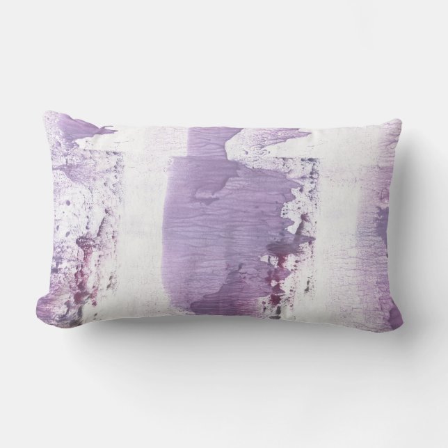 Coussin Rectangle Taches Lilac (Recto)