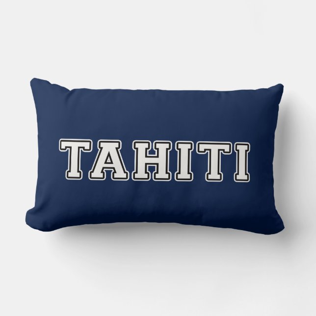 Coussin Rectangle Tahiti (Recto)