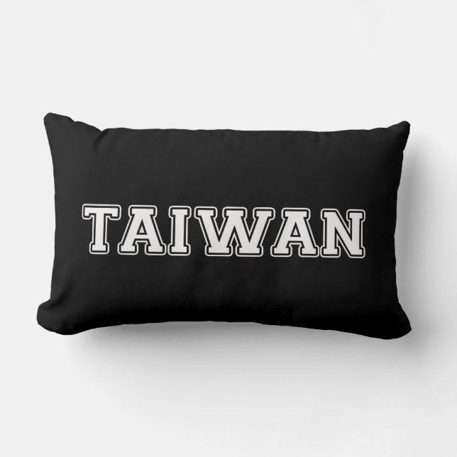 Coussin Rectangle Taïwan (Recto)