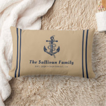 Tapisserie Coir Nautilique Marron Navy Bienvenue à