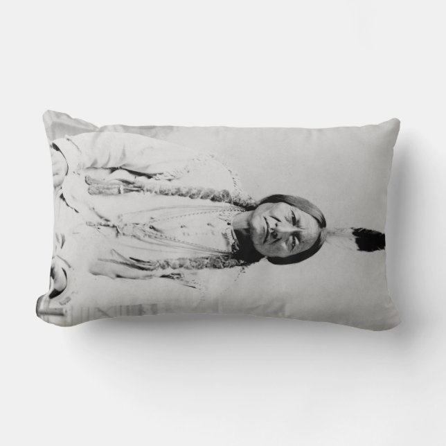 Coussin Rectangle Taureau Assis (Recto)