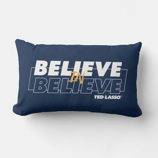 Coussin Rectangle Ted Lasso | Croire en la foi (Recto)