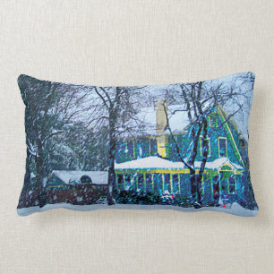 Coussin Rectangle Tempête de neige