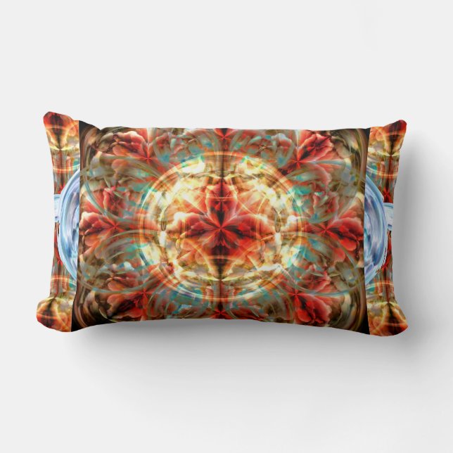 Coussin Rectangle Temple III (Recto)