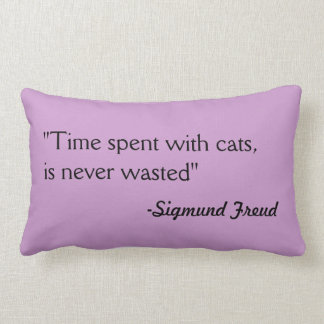 Coussin Rectangle Temps de chat