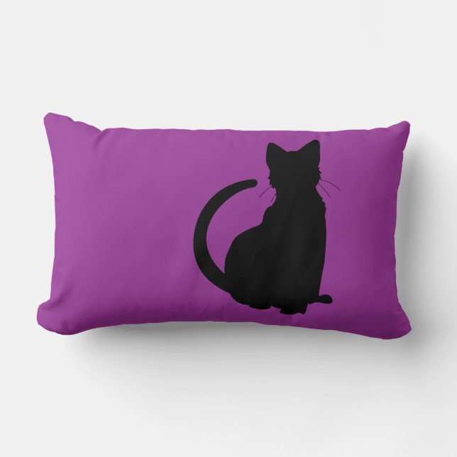 Coussin Rectangle Temps de chat (Recto)