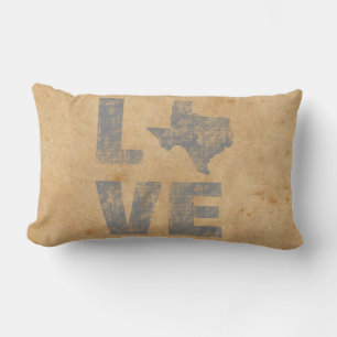 Coussin Rectangle Texas rustique