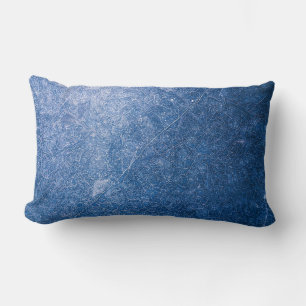 Coussin Rectangle textile floral noir et blanc