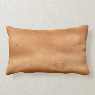 Coussin Rectangle Texture de cuivre en métal